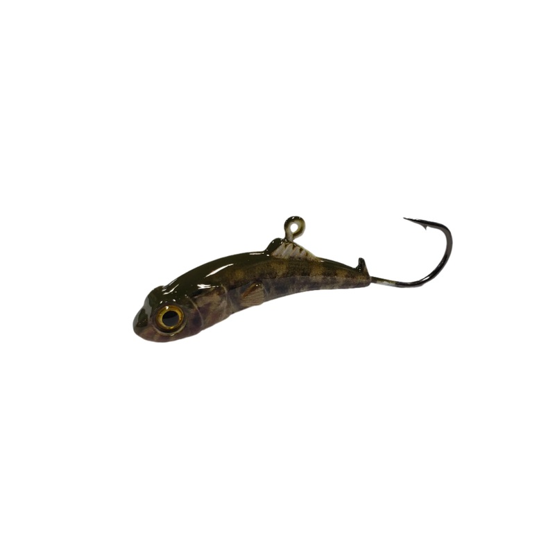 Meegs Elite Series Ice Jigs|1/4 oz|1/2 oz|3/4 oz|Real Goby|Real Chub|Real Dace|Real Shiner|Real Perch