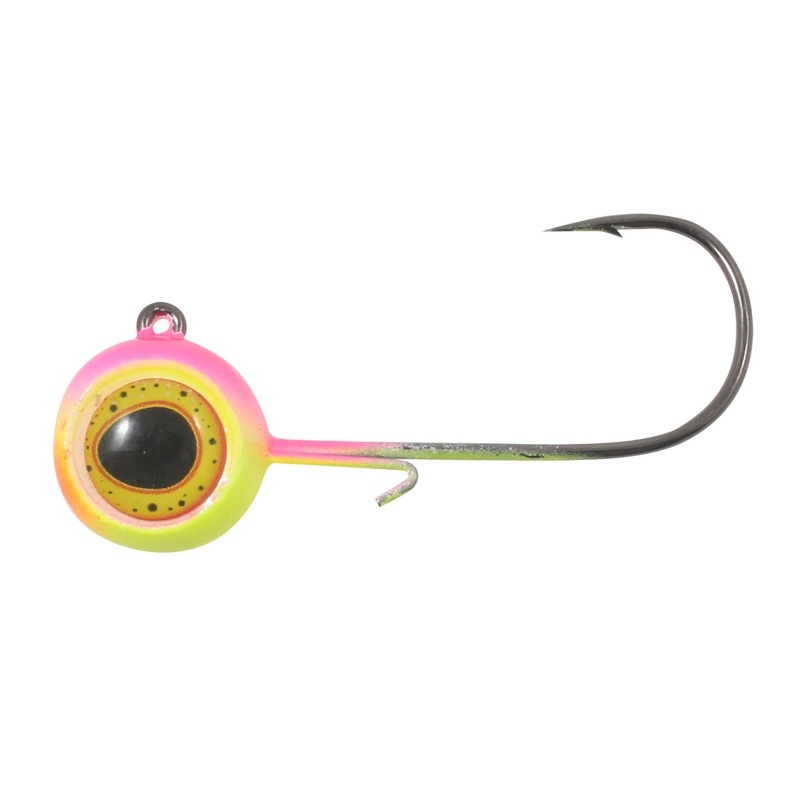 Northland Deep-Vee Jigs|1/8oz|1/4oz|3/8oz|Bubblegum|Chartreuse|Firetiger|Pink|Purpledescent|Sunrise|White