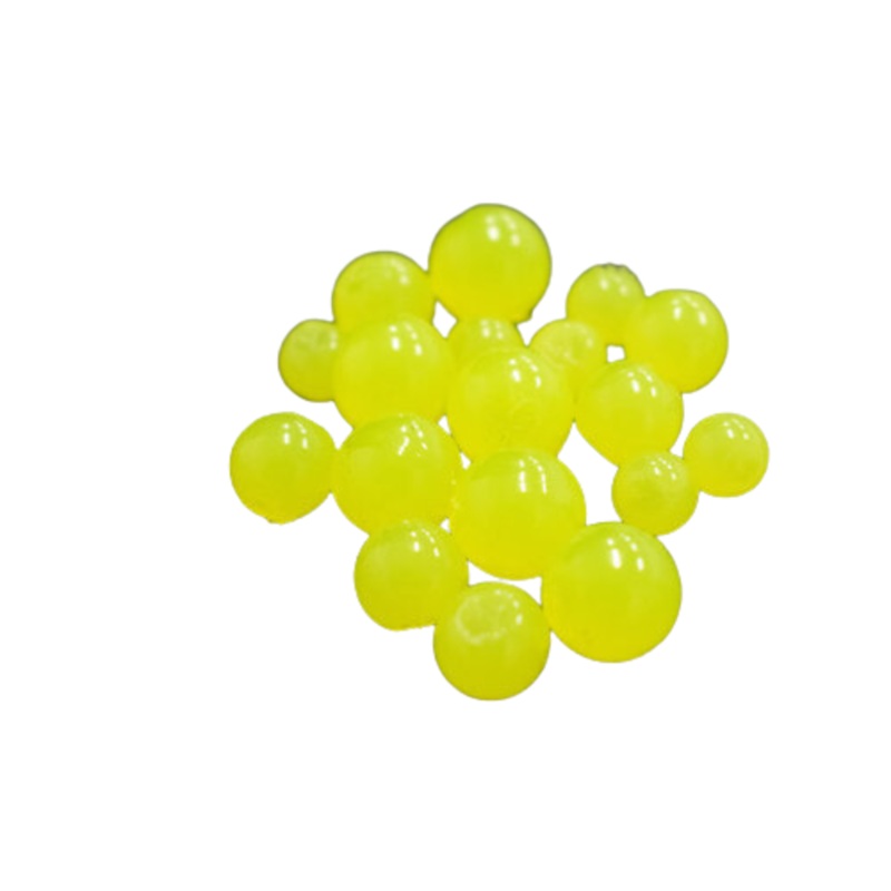 Death Roe Soft Beads|5/16in|1/4in|3/8in|FrostBite Orange Krush|MOAB|Barnes Bomber|Dead Roe|Fire|Georgia|Natural Roe|Nuke|Ultra Chartreuse|Dropback Blue|Frostbite Fire