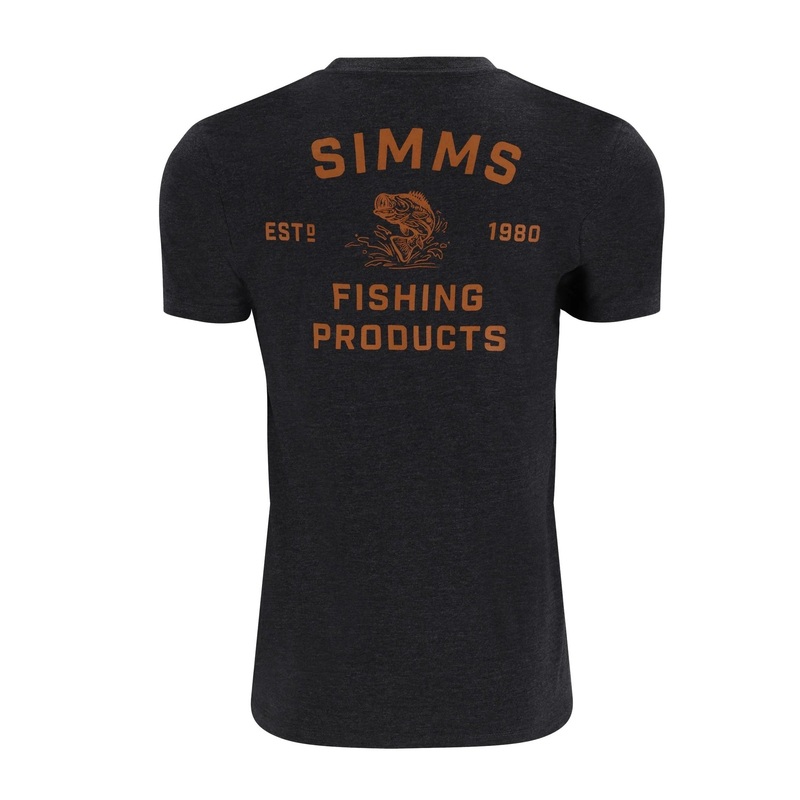 Simms M’s Stacked Bass T-Shirt