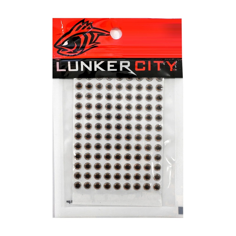 Lunker City 3D Fish Eyes|3mm|3.5mm|4mm