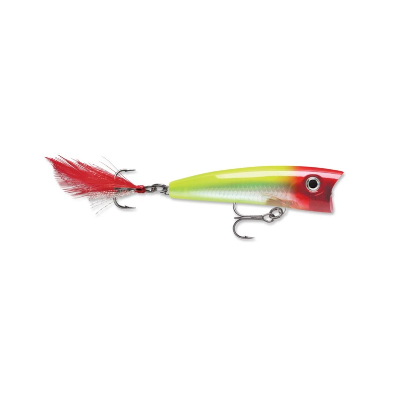Rapala XRP07 X-Rap Pop 2-3/4|Clown|Chartreuse Ghost|Moss Back Shiner|Silver|Yellow Perch