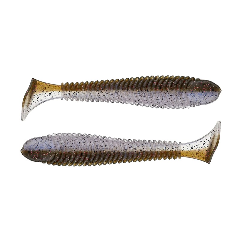 Googan Baits Saucy Swimmer|3.3in|3.8in|4.8in|Goby|Green Pumpkin Blue|Magic Shad|Pro Blue Red