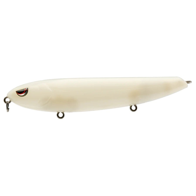 SPRO Walking Haint 125|Bone|Chartreuse Silver|Homemade Shad|Hot Head