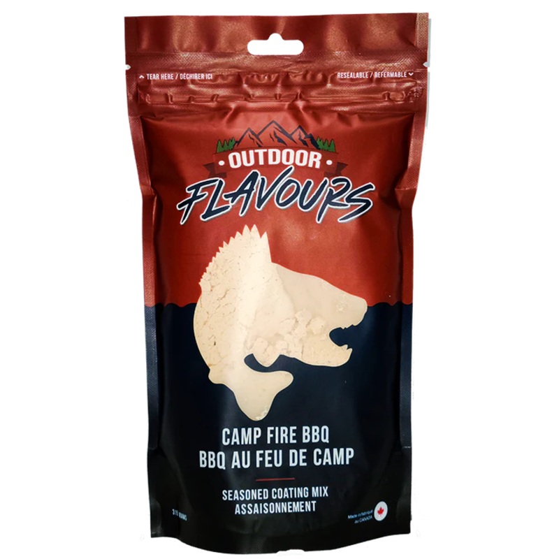 Outdoor Flavours Fish Batter|Camp Fire BBQ|Beer Batter|Lemon Pepper|Lemon Pepper Dill|Crispy Cajun|Roasted Butter Garlic And Chives