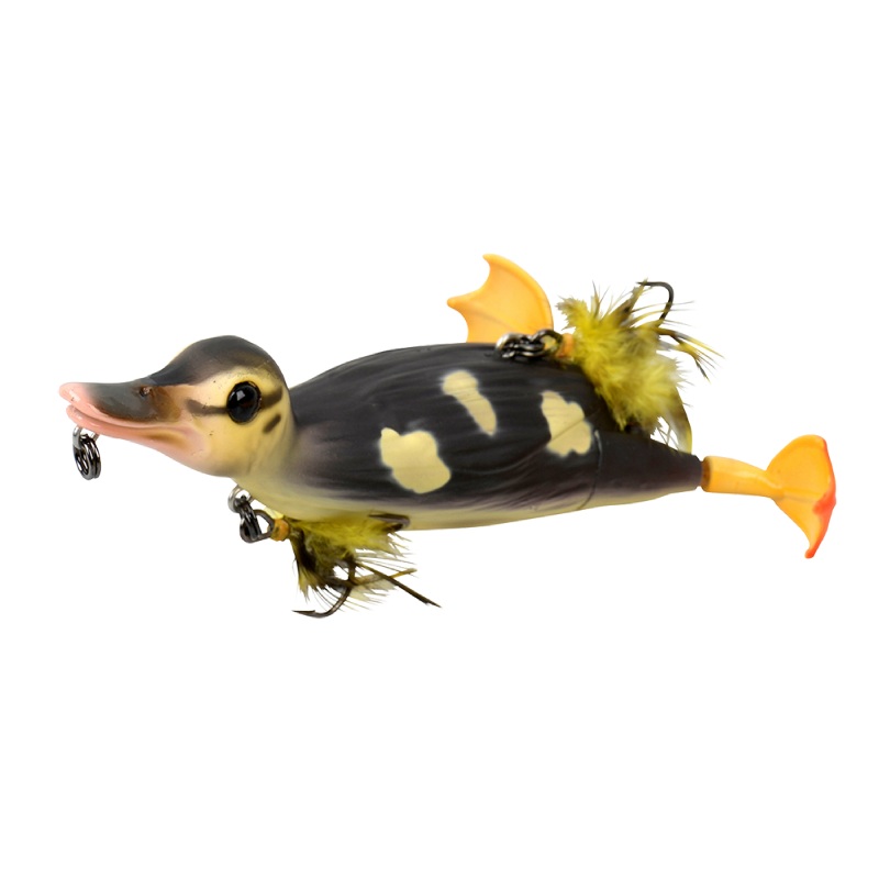 Savage Gear 3D Suicide Duck|15cm|11cm|Yellow|Wood|Adult Mallard|Loon
