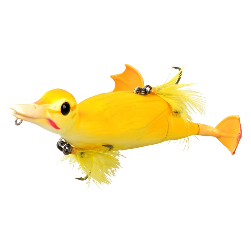 Savage Gear 3D Suicide Duck|15cm|11cm|Yellow|Wood|Adult Mallard|Loon