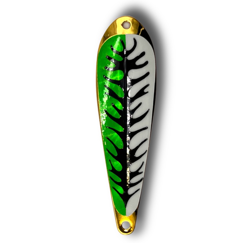 Triple Threat Magnum Spoons|Bluegrass|Crazy Eyes|Disco Glow|Easter Egg|F Bomb|Ghosted|Green Monkey Puke|Green Chilly Willy|Hyper Carbon|Krak’D Ice|Laker Taker|Mojo Mojo|Parakeet|Salmon Slayer Glow|Smelt Glow|Thriller|Tiger Dew|Tiger Tail|Sully|Glow Frog|B