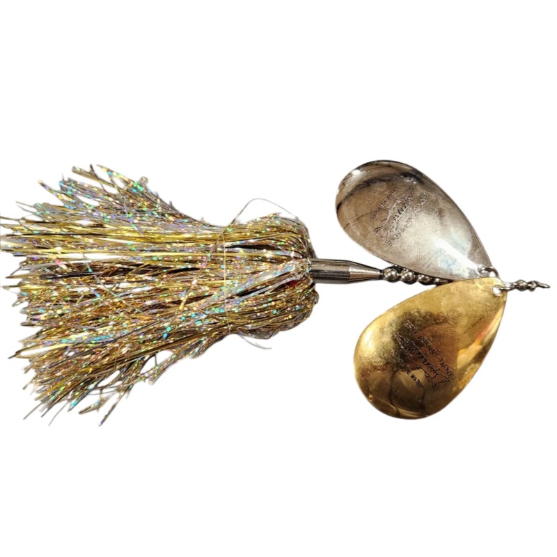 Chaos Tackle 10/9 Bucktail|Black / Chartreuse|Gold Fish|Double R|Old School Walleye|Traditional Black|Shimmer Shad|River Magic|Smoke|Pink|Black Orange|Bloody Mary