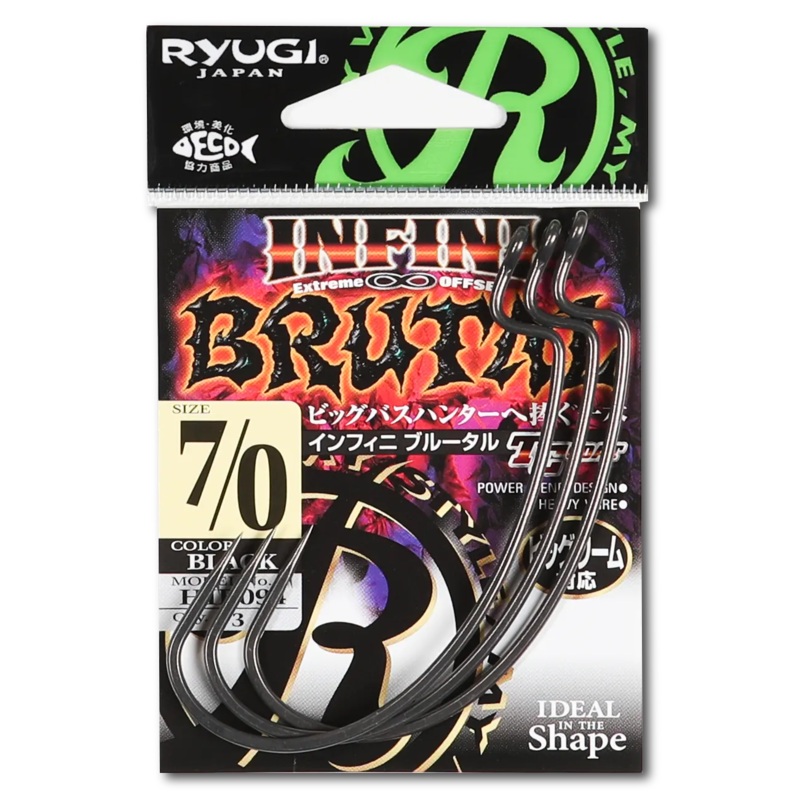 Ryugi Infini Brutal Extreme Offset Hook
