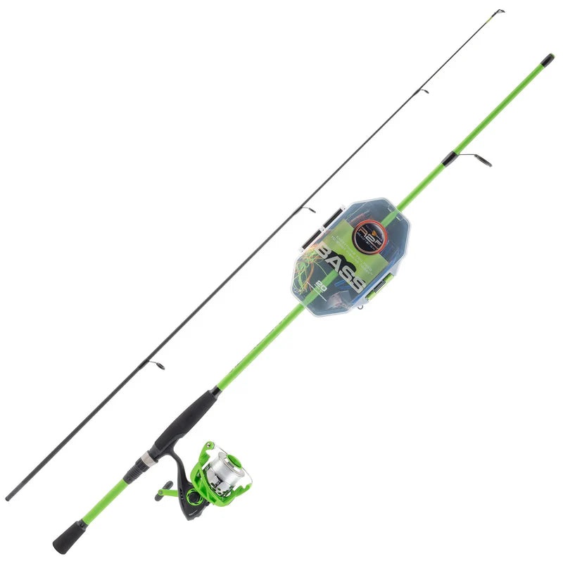 South Bend Ready 2 Fish Bass Spinning Combo – 6’6 Medium
