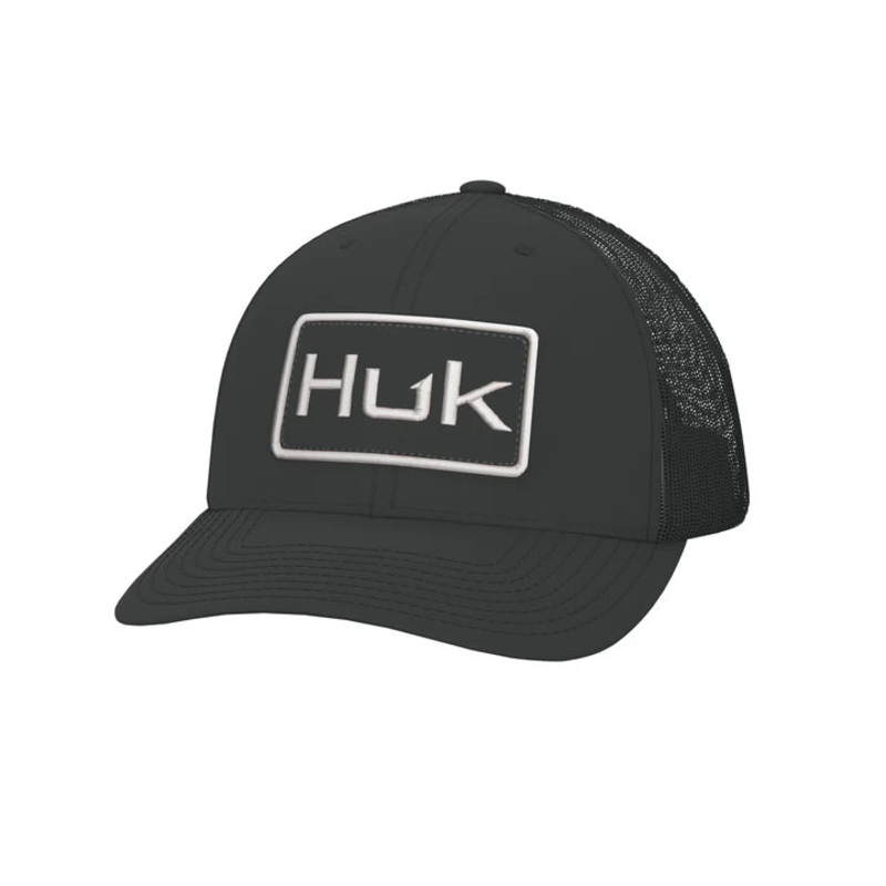 Huk Logo Trucker Hat|Black|Black on Black|Moss|Navel Academy|Scarlet Blaze|Marolina Blue