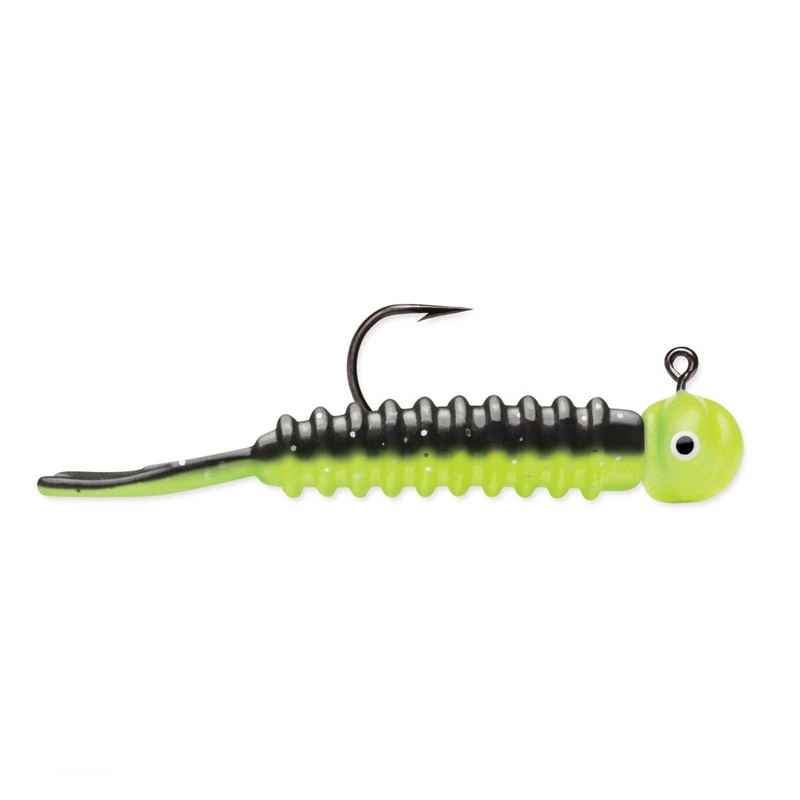 VMC Luv Bug|Black Chartreuse Glow|Glow|Glow Chartreuse|Green Orange Glow|Orange Chartreuse Glow|Pink Chartreuse Glow|Red Pearl Glow|1/16oz|1/32oz