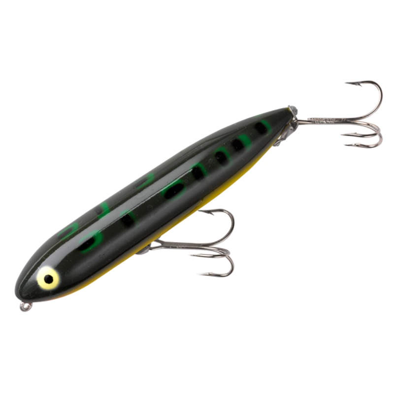 Heddon Zara Spook|Black Shiner|Bullfrog|G-Fin/Blue Shad|G-Fin/Shad|Flash Bass|Fluorescent Green Craw|Red Head