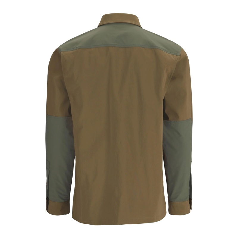 Simms M’s Confluence Shirt – Driftwood/Loden