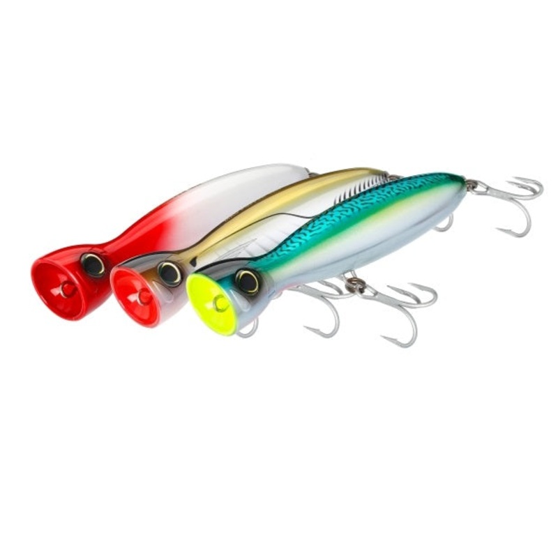 Yo-Zuri Mag Popper|YELL-Yellow|HGM-Green Mackeral|Bone|CSBL-Black Silver|HIW-Sardine|PRH-Pearl Red Head