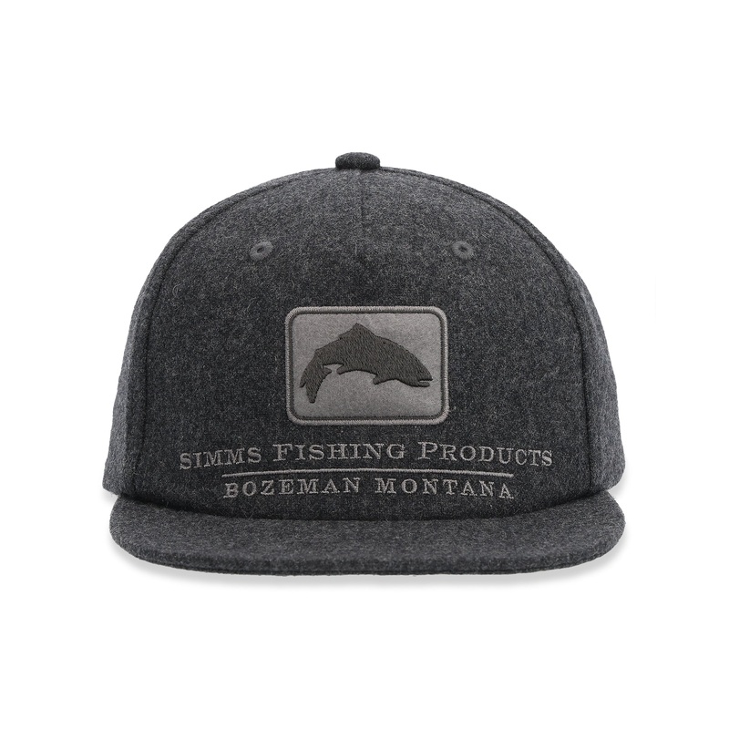 Simms Wool Trout Icon Cap – Graphite
