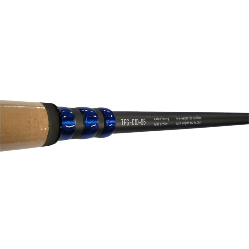Tactical Fishing Gear Muskie Casting Rod – TFG-C10-96 (9’6 Extra Heavy)