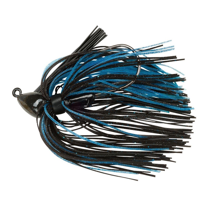 BOOYAH Baby Boo Jig – 5/16oz|Black/Black Blue|Green/3D Green Pumpkin