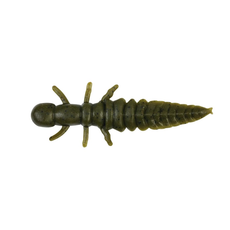 Berkley Gulp! Hellgramite – 3|Black|Green Pumpkin