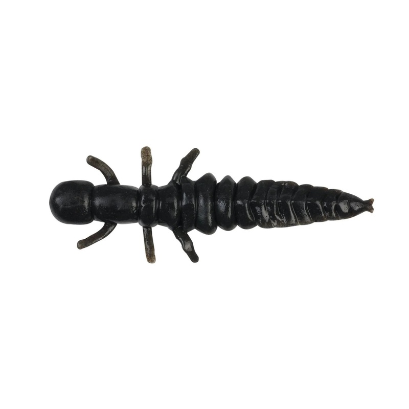 Berkley Gulp! Hellgramite – 3|Black|Green Pumpkin