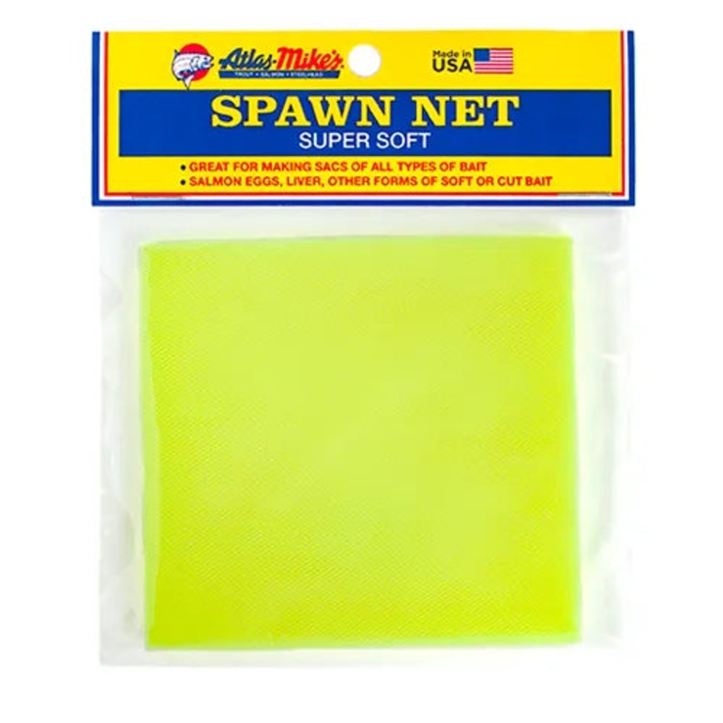 Atlas Mikes Spawn Net – 4 x 4|Blue|Chartreuse|Orange|Peach|Pink|Purple|Red|White