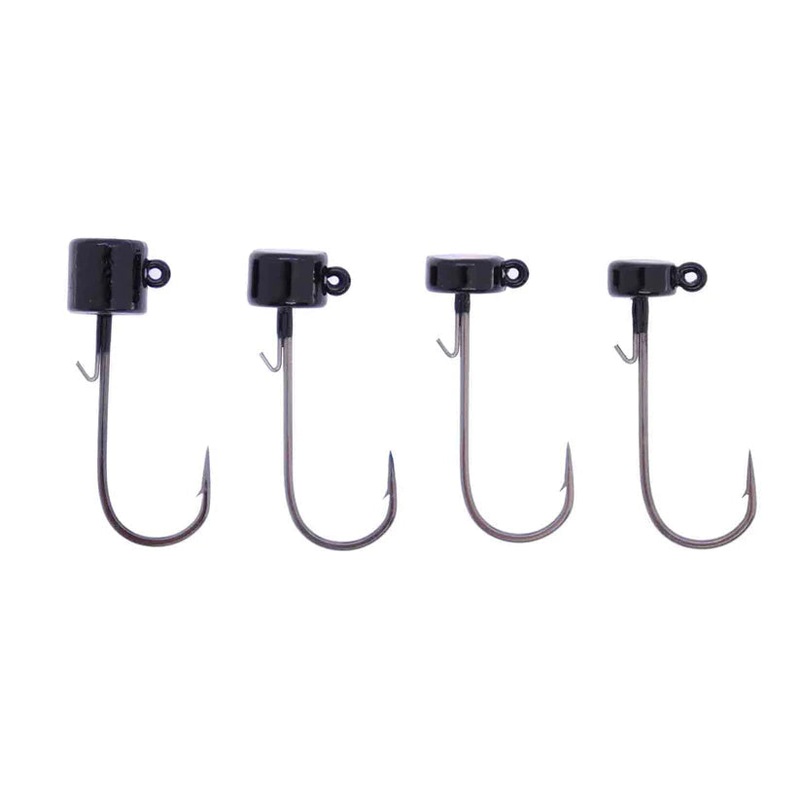 X Zone Ned Rig Head|Black|Green Pumpkin|1/8oz|3/16oz|1/4oz