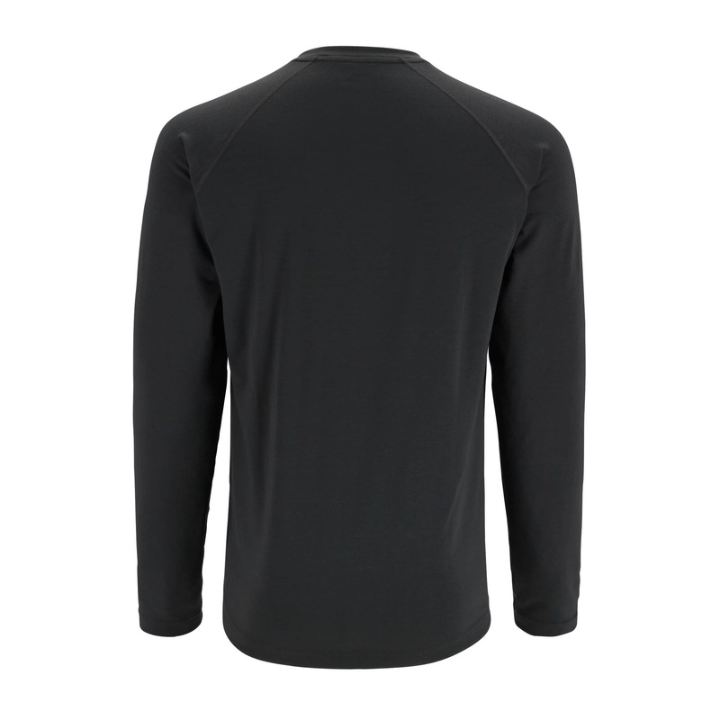 Simms Men’s Lightweight Baselayer Top – Carbon