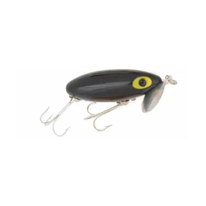 Arbogast Jitterbug|3/8oz|5/8oz|1/2oz|Black|Firetiger|Frog/Yellow Belly|Frog/White Belly|Swamp Frog|Leopard Frog