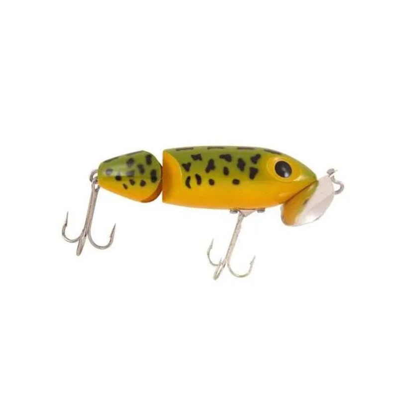 Arbogast Jointed Jitterbug|Perch|Frog Yellow Belly