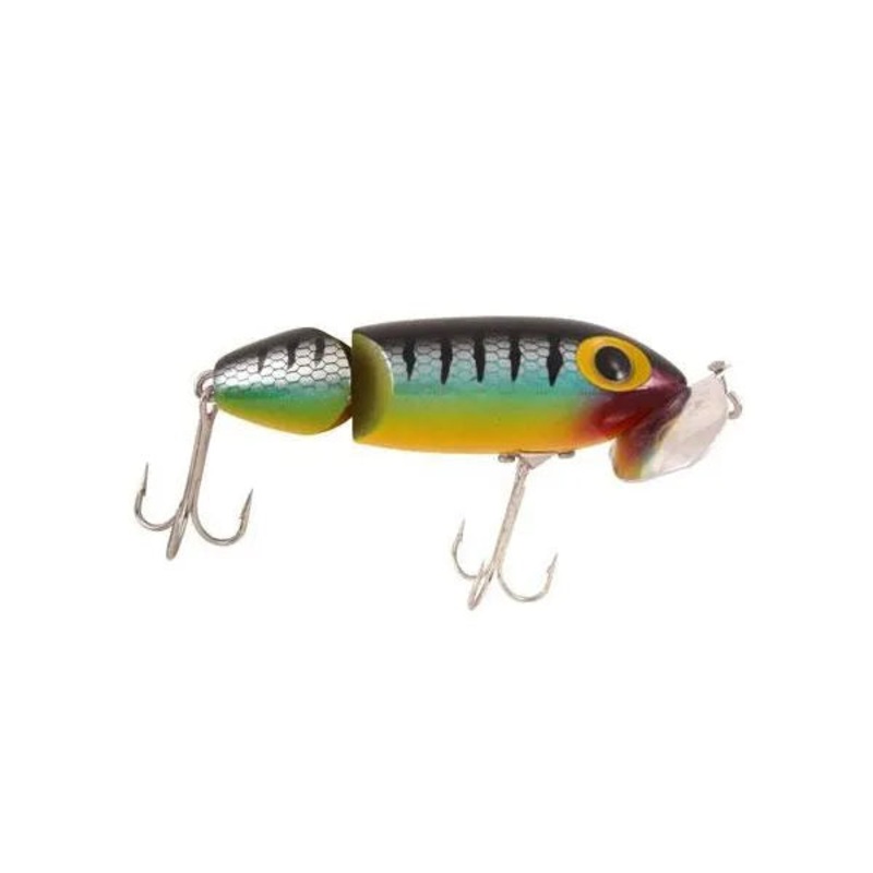 Arbogast Jointed Jitterbug|Perch|Frog Yellow Belly