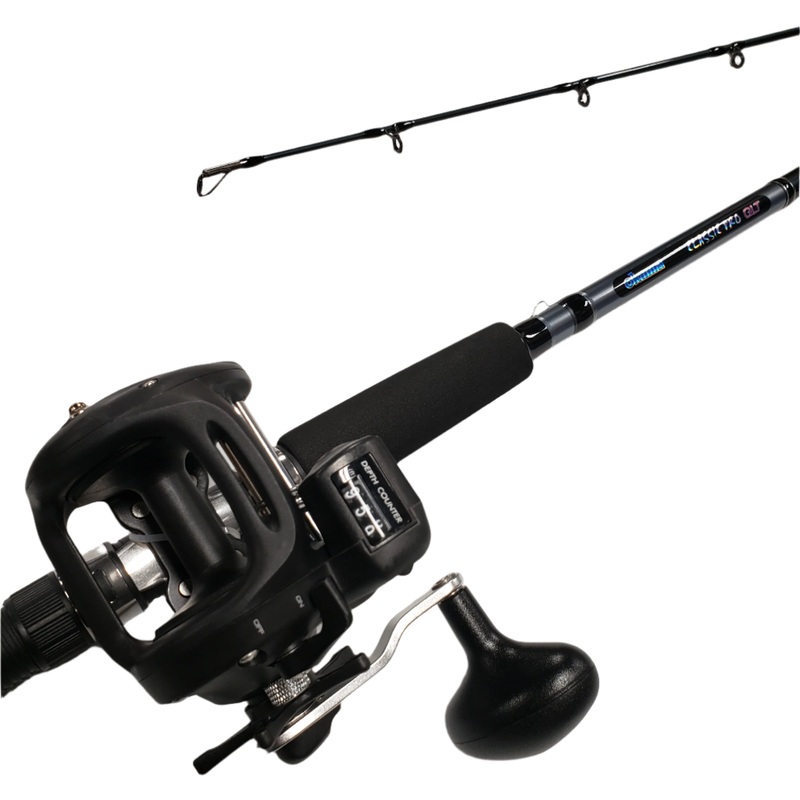 Classic Pro Great Lakes Salmon Combo (No Line) – 9′ Medium Heavy 2pc