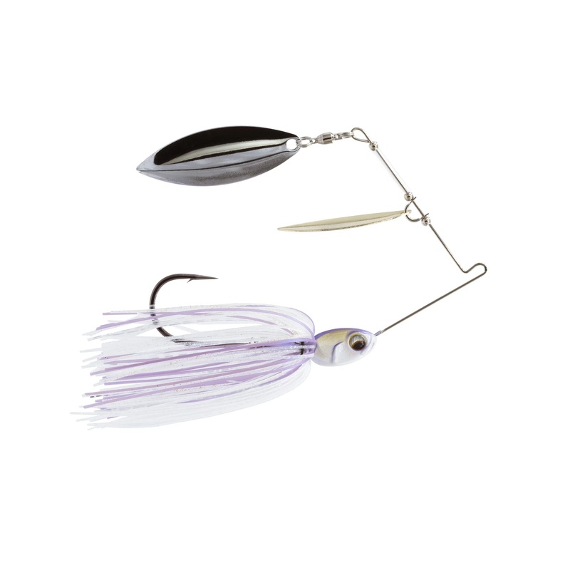 6th Sense Divine Spinnerbait|3/8 oz|1/2 oz|3/4 oz|1 oz|Lavender Shad|Chartreuse Flash