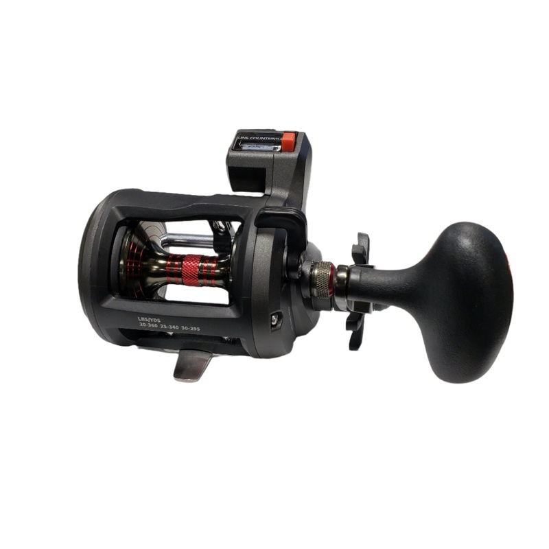 Trophy GL Obsidian Line Counter Trolling Reel