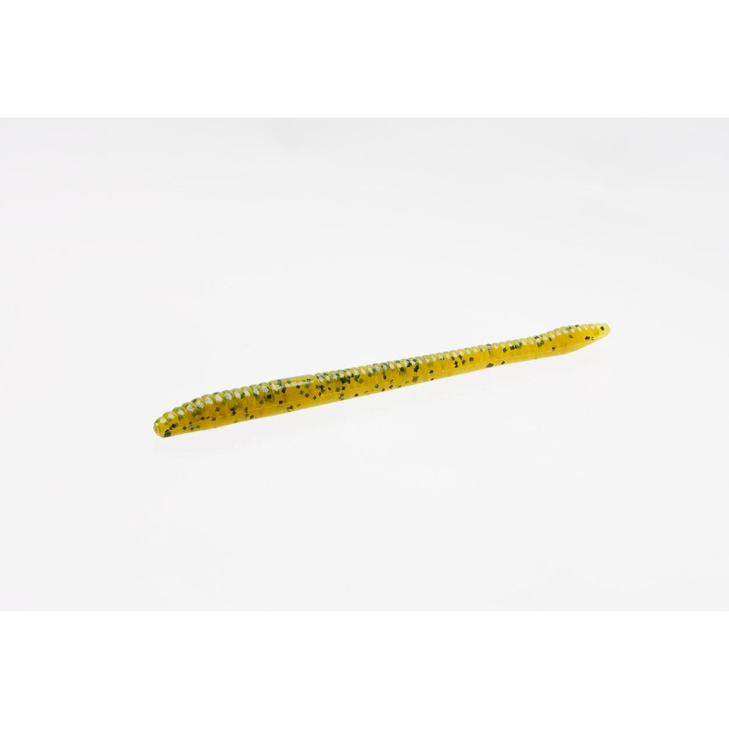 Zoom Finesse Worm|Chartreuse Pumpkin|Green Pumpkin Magic
