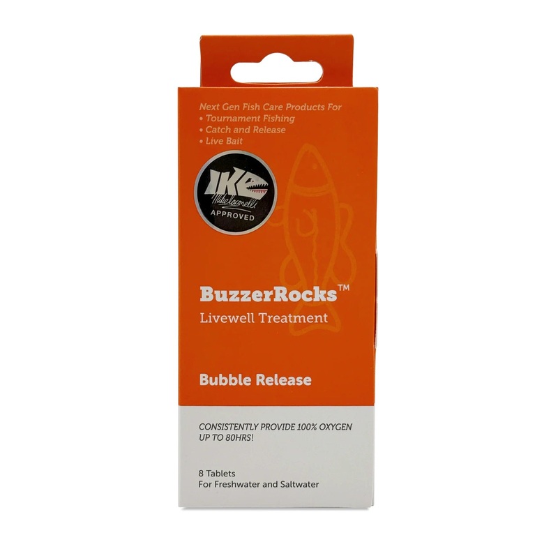 BuzzerRocks Livewell Treatment – Bubble Release