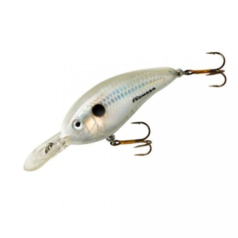 Bomber – Fat Free Fingerling|FOXY SHAD|PEARL WHITE|2 3/8″