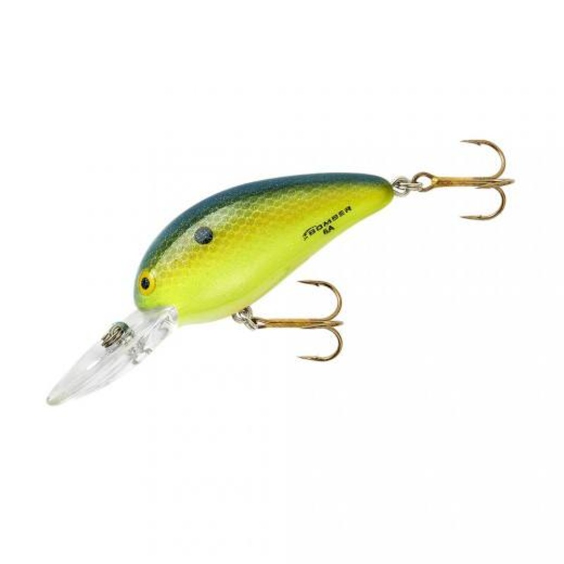 Bomber – Model A|BLACK PEARL|FOXY SHAD|WHITE|FIRETIGER|1/8″|3/8oz