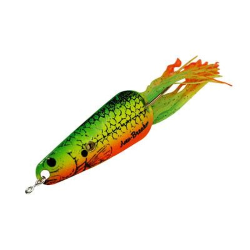 Northland – Jaw-breaker Spoon|FIRETIGER|GREEN FROG|RED WHITE|SILVER SHINER|1/2oz