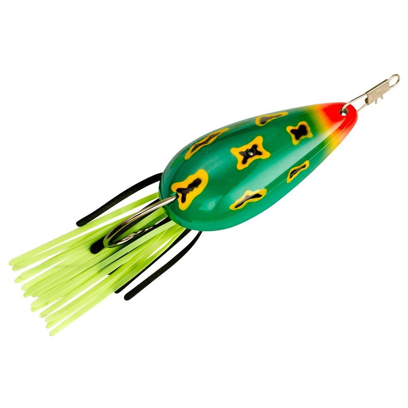 Heddon – Moss Boss|BLACK SCALED|BULL FROG|CHARTREUSE SCALED|WHITE SCALED|3″