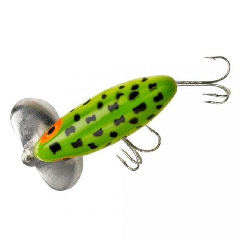 Arbogast – Jitterbugs|BULL FROG|FROG WHITE BELLY|PERCH|SWAMP FROG|WHITE/RED HEAD|GREEN COACHDOG|COACH DOG RED BELLY|COACH DOG|CRICKET FROG|3″|5/8 oz