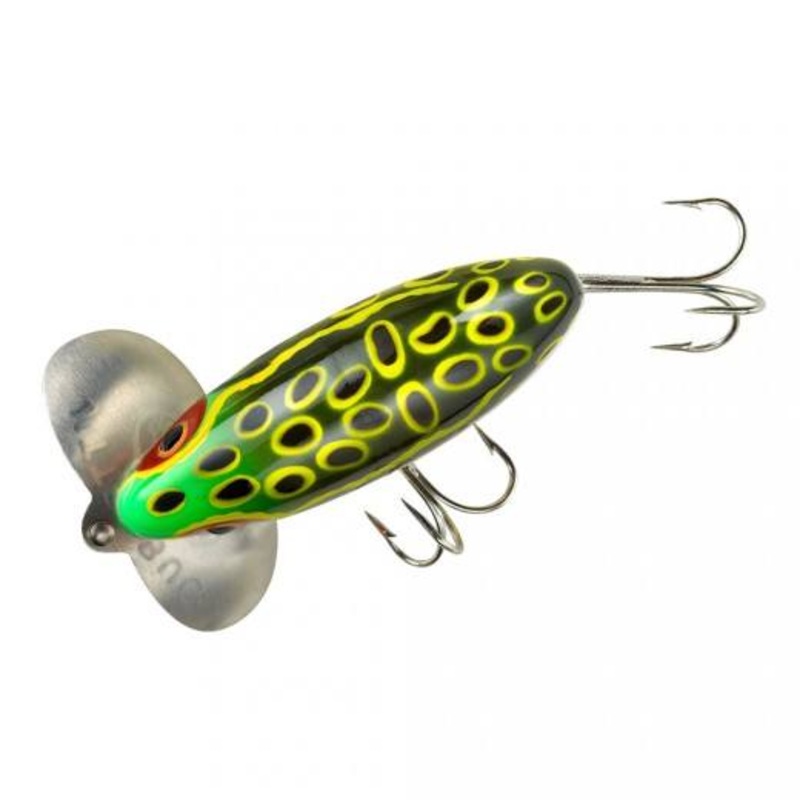 Arbogast – Jitterbugs|BULL FROG|FROG WHITE BELLY|PERCH|SWAMP FROG|WHITE/RED HEAD|GREEN COACHDOG|COACH DOG RED BELLY|COACH DOG|CRICKET FROG|3″|5/8 oz