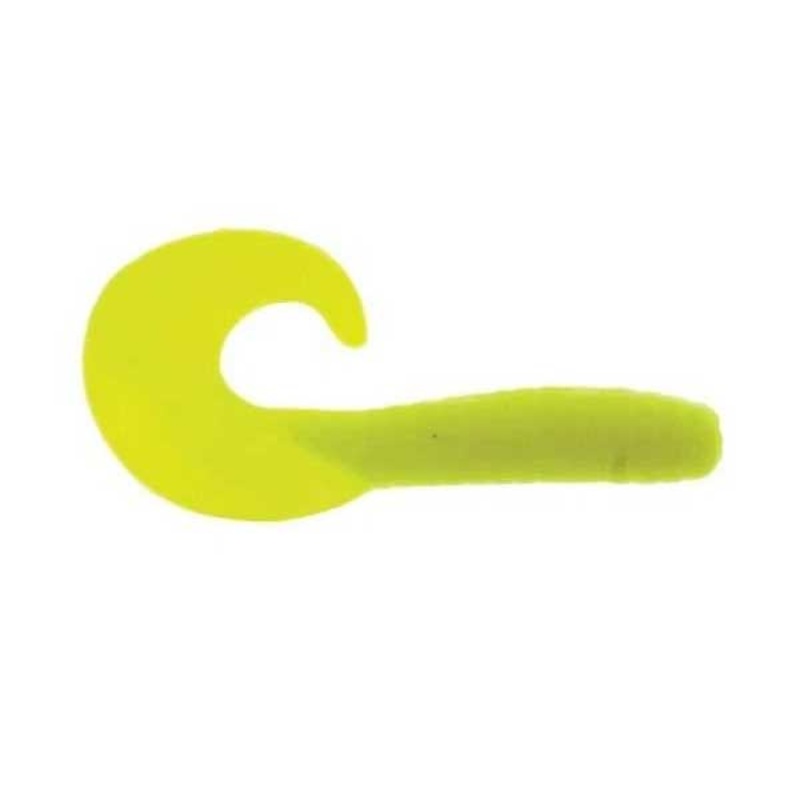BERKLEY – GULP JIGGING GRUB|CHARTREUSE|PEARL WHITE|PUMPKINSEED|1 1/2″|3″|4″