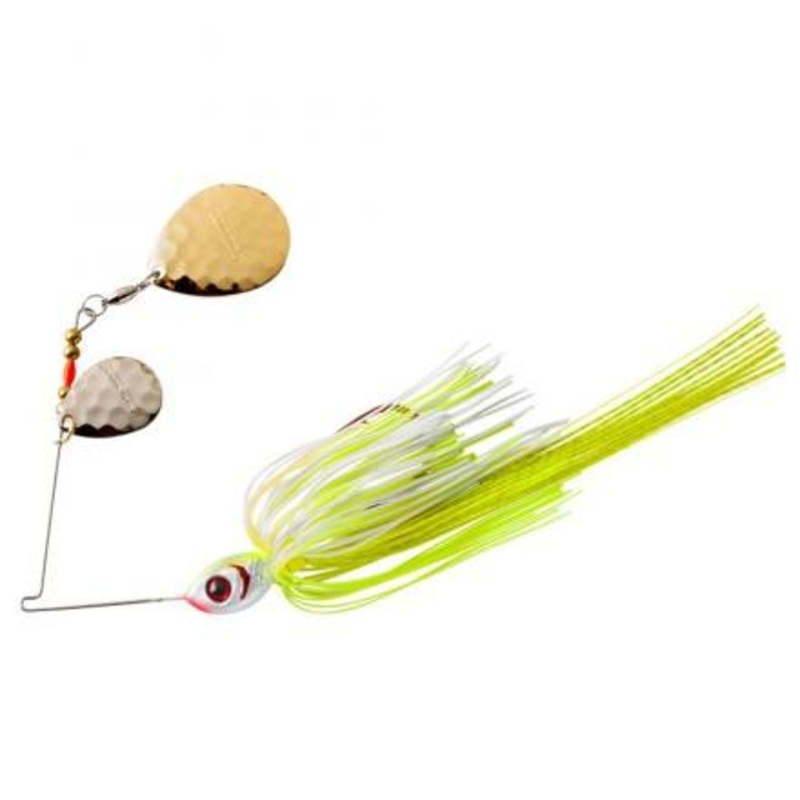BOOYAH – TUX AND TAILS|BLACK/COPPER|CHARTREUSE WHITE/GOLD|WHITE/GOLD|WOUNDED LIMETREUSE|1/2oz|3/8oz