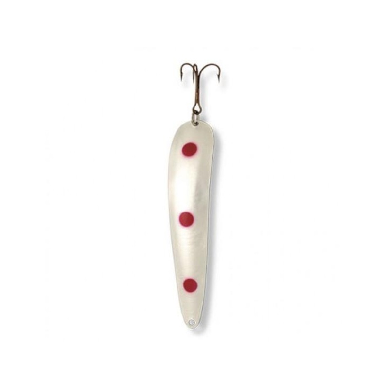 Lucky Strike – Canoe Wobblers|FLUORESCENT YELLOW/GREEN|FLUORESCENT YELLOW/ORANGE|NICKEL|PEARL/SINGLE DOT|PEARL/3 DOTS|RED/WHITE|WHITE/PINK DOTS|YELLOW/RED DIAMOND|YELLOW GREEN/BLACK DOTS|FLUOR. YELLOW ORANGE/BLACK DOTS|FIRE TIGER|HAMMERED NICKEL BLUE|RAIN