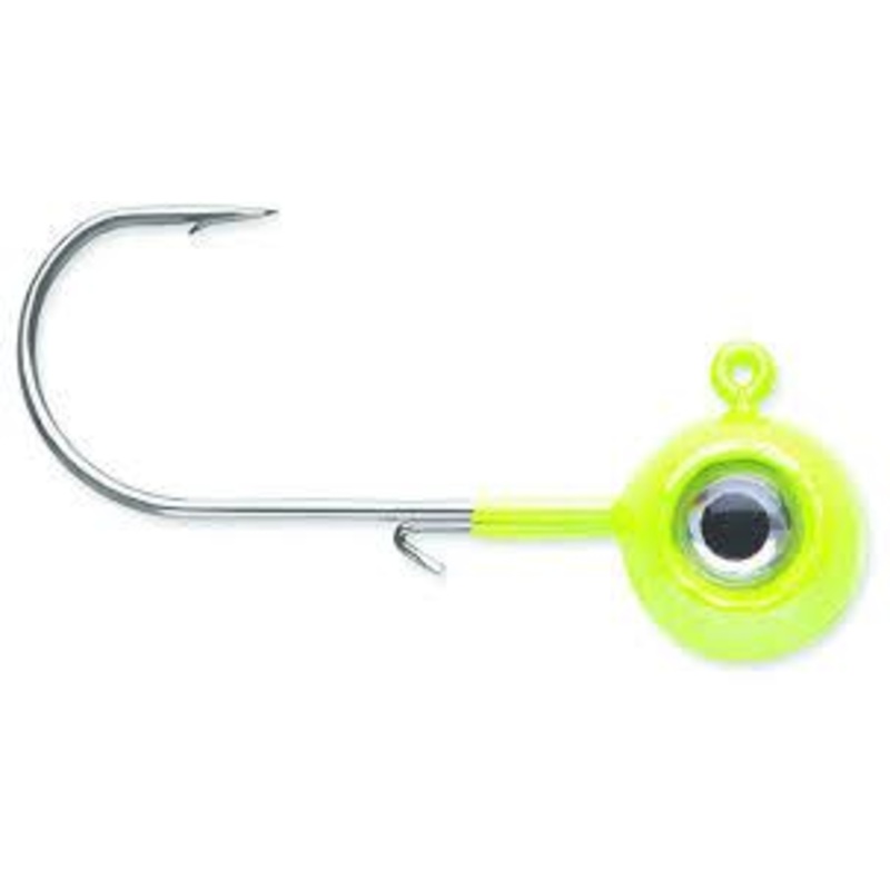 VMC – PRO SERIES NEON MOON EYE JIGS – GLOW