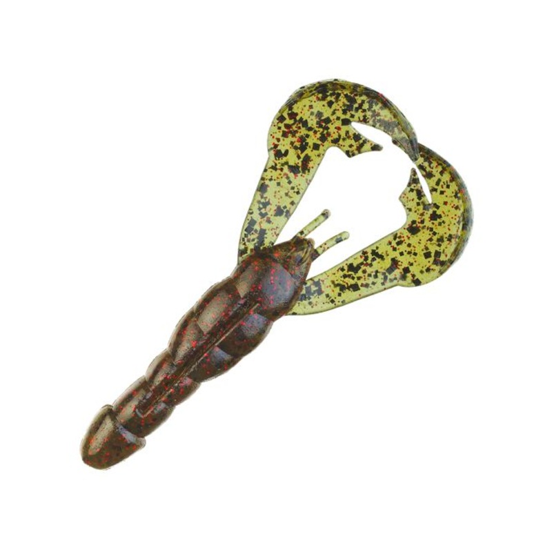 Strike King – Rage Baby Craw|BAMA CRAW|BLACK BLUE FLAKE|GREEN PUMPKIN|PEARL|SUMMER CRAW|WATERMELON RED FLK|3″