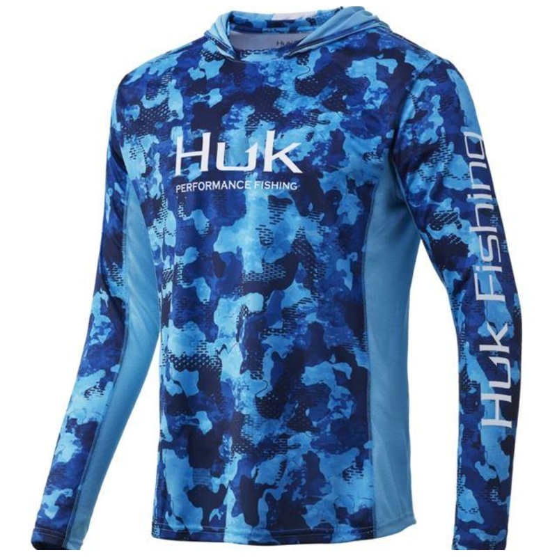 HUK ICON X RERACTION CAMO HOODIE