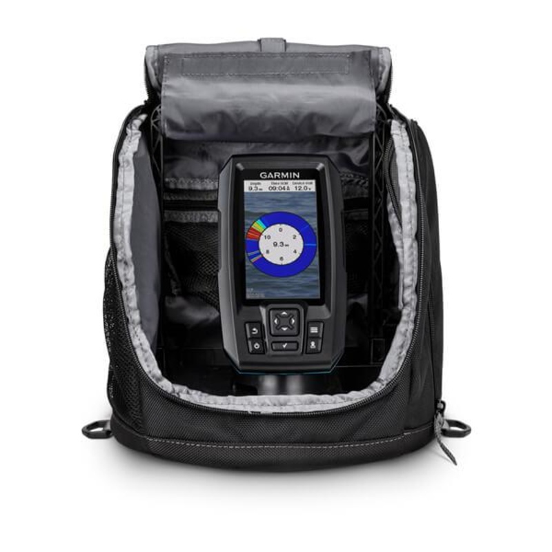 Garmin STRIKER Plus 4 Ice Fishing Bundle Includes Dual Beam-IF Transducer