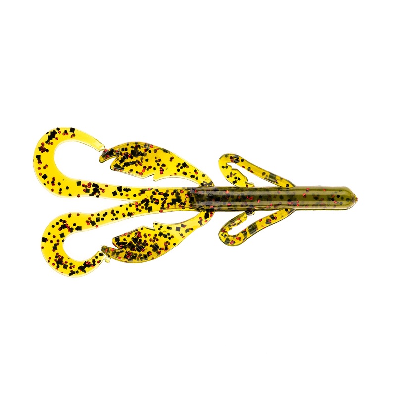 Netbait Mad Paca|Junebug|Watermelon Red|Green Pumpkin|Alabama Craw|Watermelon Candy|Black Blue Flake|Green Pumpkin Red|Okeechobee Craw|5″|4″